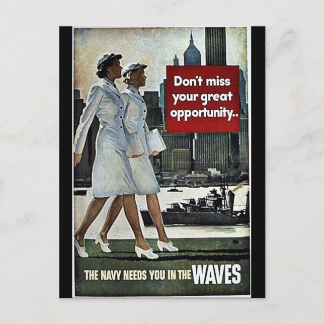 Waves Postcard (Front)