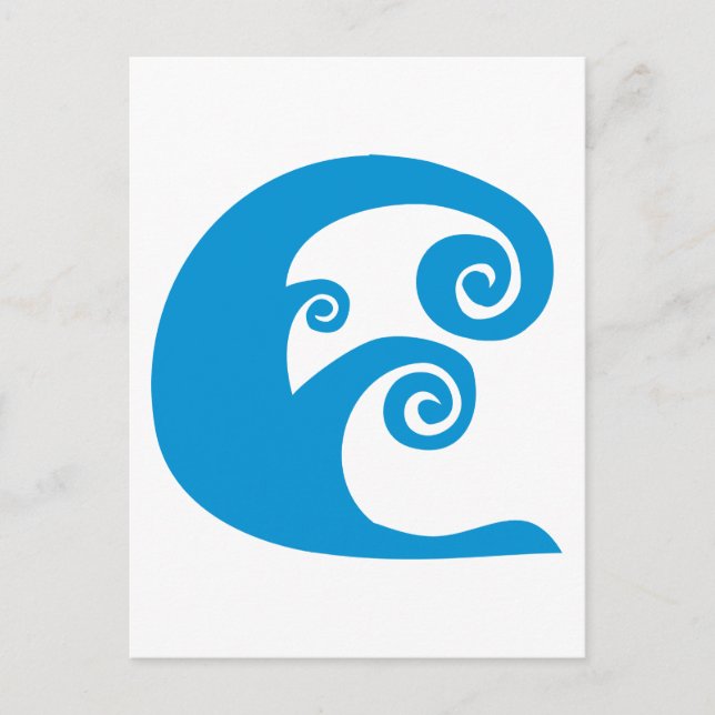 Waves Postcard (Front)