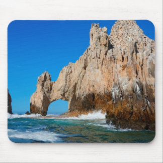 Waves Splashing On Beach Mouse Mat