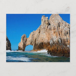 Waves Splashing On Beach Postcard