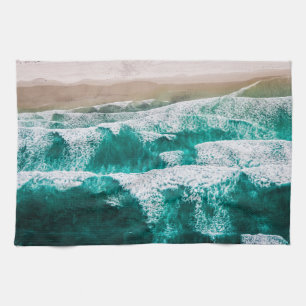 Waves Tea Towel
