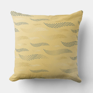 Waves Tiger (stylised pattern) 1 Cushion