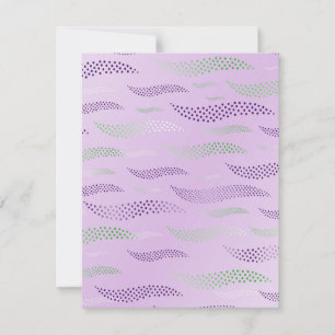 Waves Tiger (stylised pattern) 3 Card