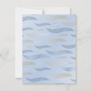 Waves Tiger (stylised pattern) 4 Card