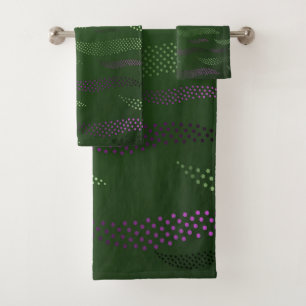 Waves Tiger (stylised pattern) 5 Bath Towel Set