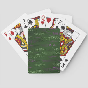 Waves Tiger (stylised pattern) 5 Playing Cards