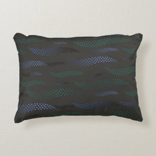 Waves Tiger (stylised pattern) 7 Decorative Cushion