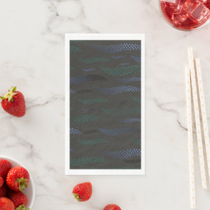 Waves Tiger (stylised pattern) 7 Napkin