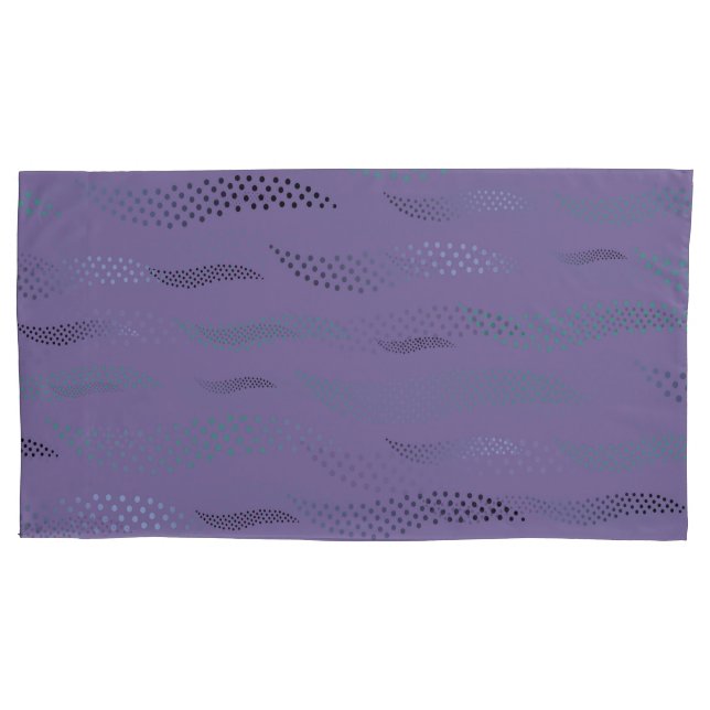 Waves Tiger (stylised pattern) 9 Pillowcase (Front)