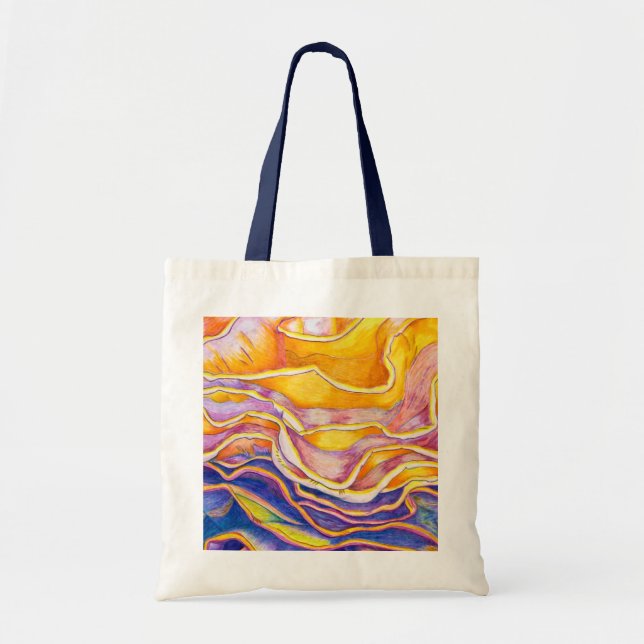 Waves Tote Bag (Front)