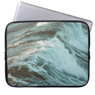 WAVES VINTAGE PHOTO LAPTOP SLEEVE