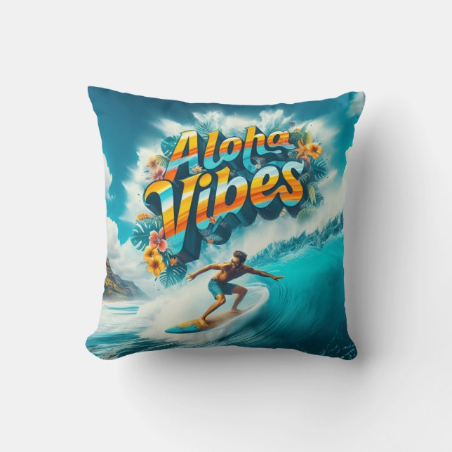 Waves & Wanderlust Collection Cushion (Front)