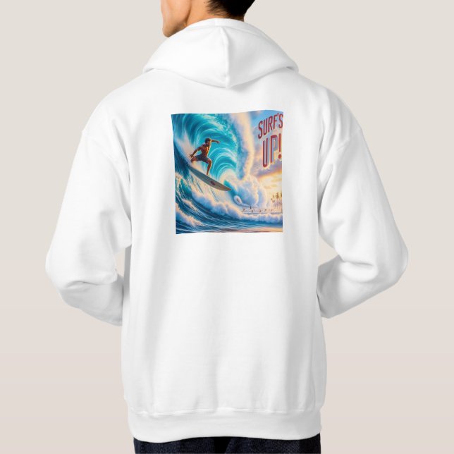 Waves & Wanderlust Collection Hoodie (Back)