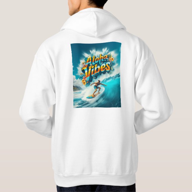 Waves & Wanderlust Collection Hoodie (Back)