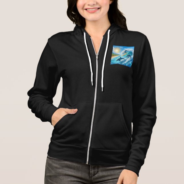 Waves & Wanderlust Collection Sweatshirt (Front)