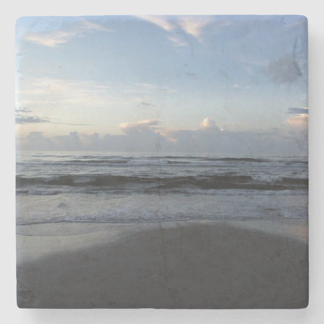 Waves, Wrightsville Beach Stone Coaster (Front)