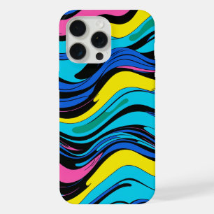 wavey lines iPhone 15 pro max case