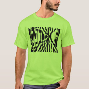 Wavey Stripey - Customised T-Shirt