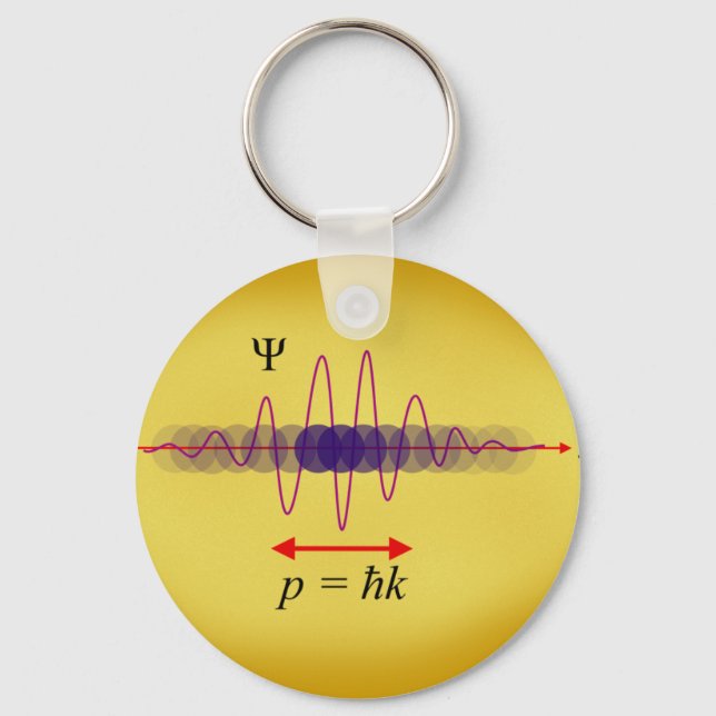 Wavicle Duality Key Ring (Front)