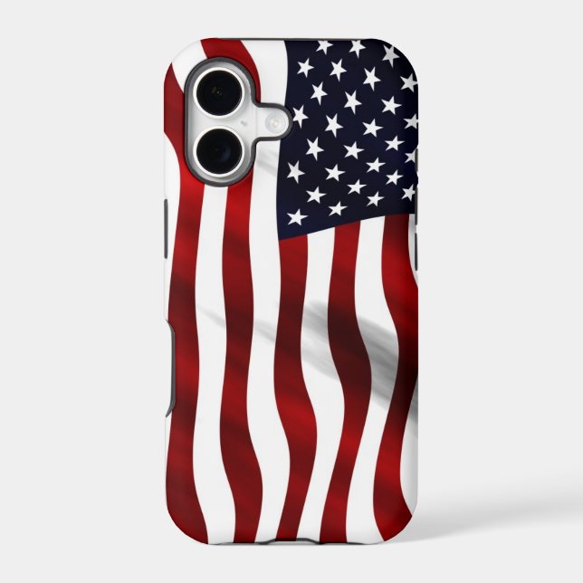 Waving American Flag (Back)