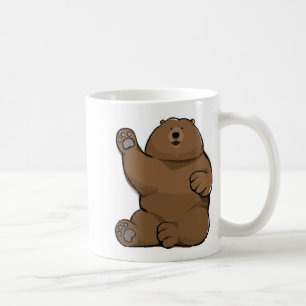 Waving Bear Mug