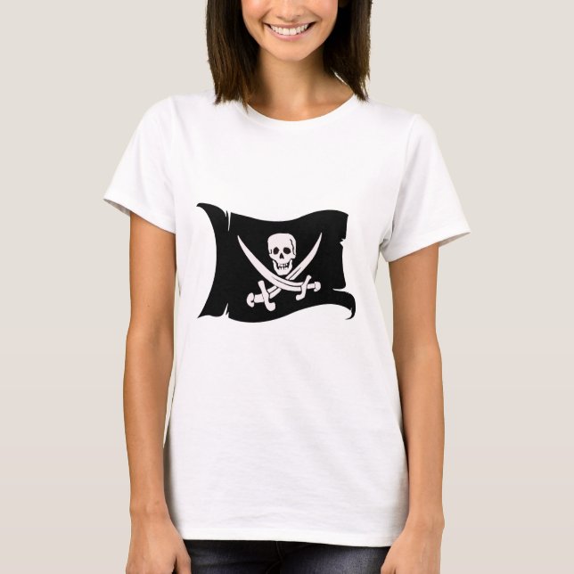 Waving Flag #10 Jack Rackham T-Shirt (Front)