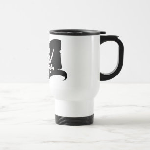Waving Flag #10 Jack Rackham Travel Mug