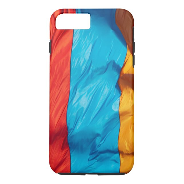Waving Flag of Armenia Case-Mate iPhone Case (Back)