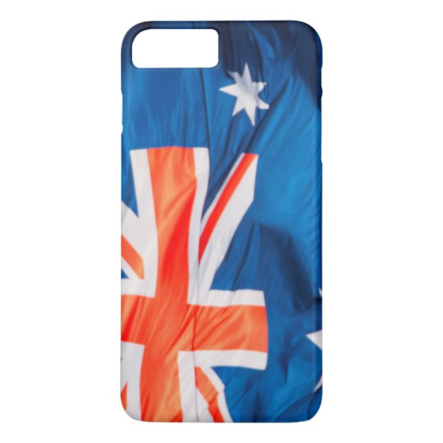 Waving Flag of Australian Case-Mate iPhone Case (Back)