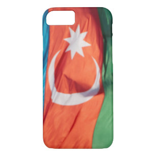 Waving Flag of Azerbaijan iPhone 8/7 Case