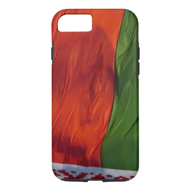 Waving Flag of Belarus Case-Mate iPhone Case (Back)