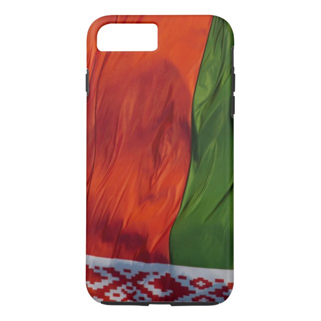Waving Flag of Belarus Case-Mate iPhone Case (Back)