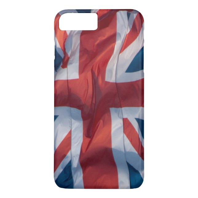 Waving Flag of Britain Case-Mate iPhone Case (Back)