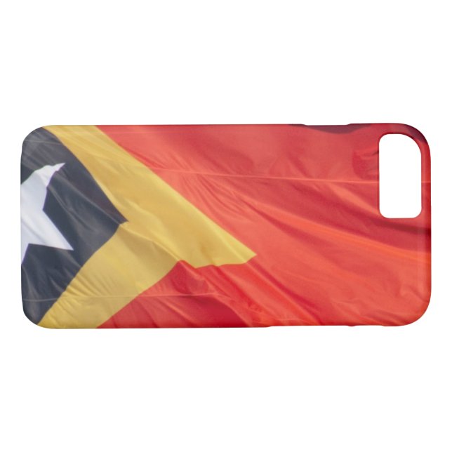 Waving Flag of East Timor Case-Mate iPhone Case (Back (Horizontal))