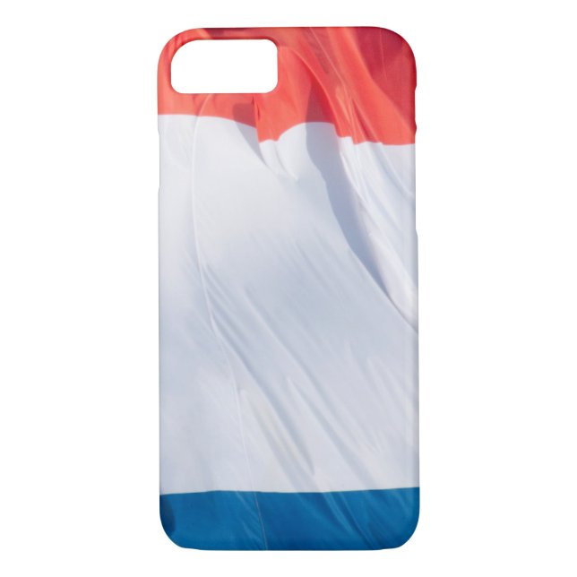 Waving Flag of France Case-Mate iPhone Case (Back)