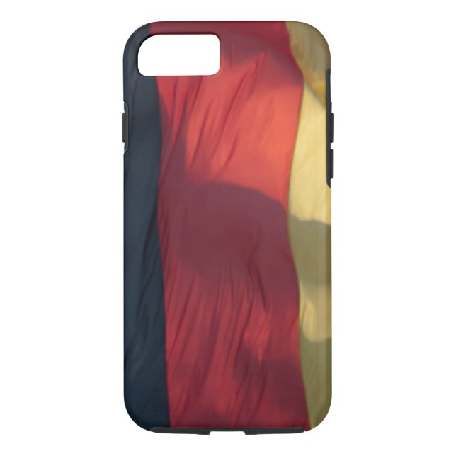 Waving Flag of Germany Case-Mate iPhone Case (Back)