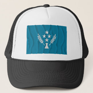 Waving flag of Kosrae Trucker Hat
