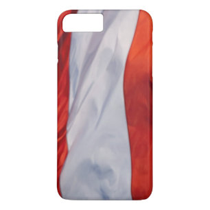 Waving Flag of Latvia iPhone 8 Plus/7 Plus Case