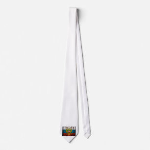 Waving flag of Russia Tie