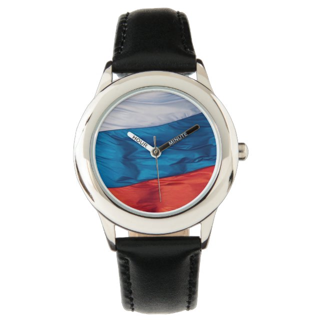Waving Flag of Russia Watch (Front)