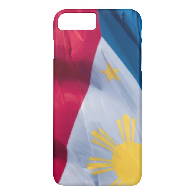 Waving Flag of the Philippines Case-Mate iPhone Case (Back)