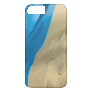Waving Flag of Ukraine iPhone 8 Plus/7 Plus Case