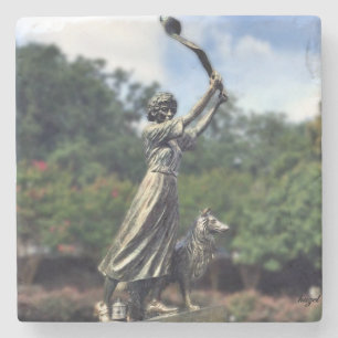 Waving Girl, Savannah Coasters, Stone Coaster