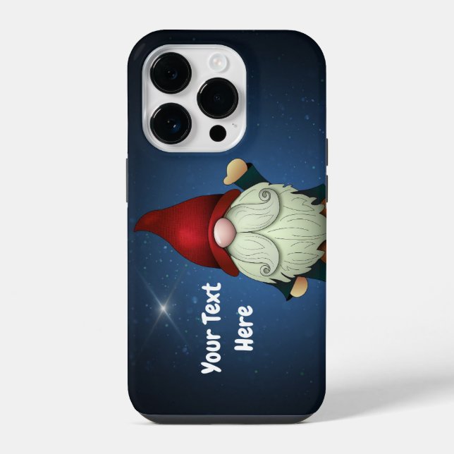 Waving Gnome iPhone / iPad case (Back)