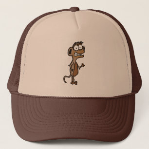 Waving Monkey Trucker Hat