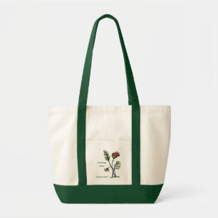 Waving Plant Tote Bag