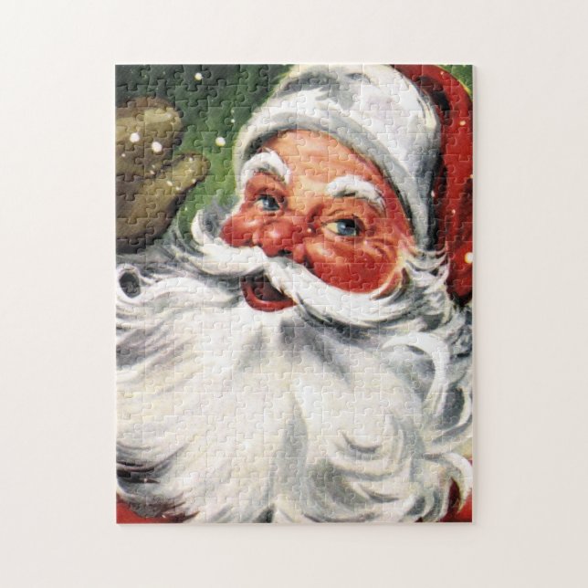 Waving Santa Claus Jigsaw Puzzle (Vertical)