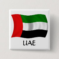 Waving UAE Flag