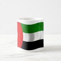 Waving UAE Flag