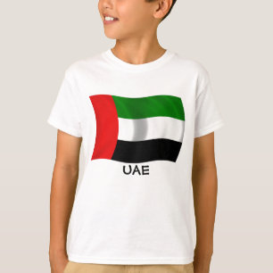 Waving UAE Flag T-Shirt